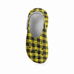 ScotsTee Shop Scottish MacLeod of Lewis Modern Women's Tartan Height Increasing Clogs