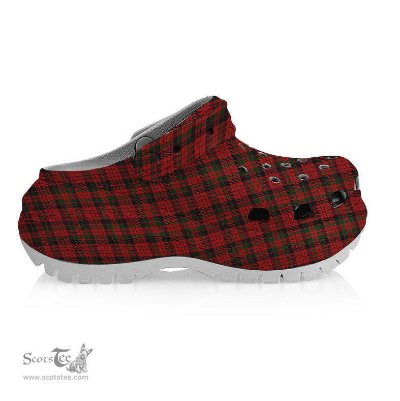 ScotsTee Shop Scottish MacNicol of Scorrybreac Women's Tartan Height Increasing Clogs