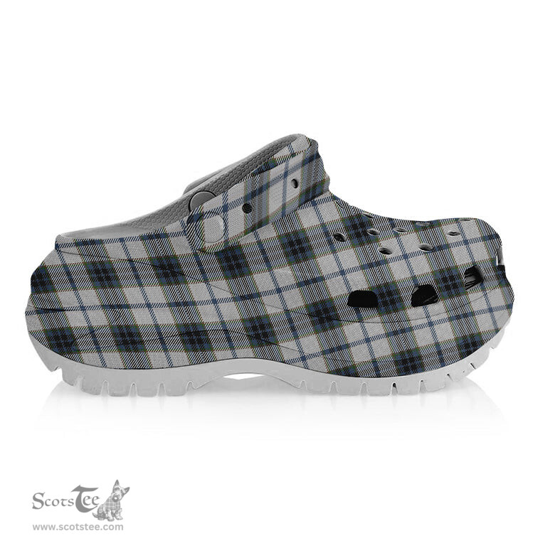 ScotsTee Shop Scottish MacTavish of Dunardry Dress Women's Tartan Height Increasing Clogs