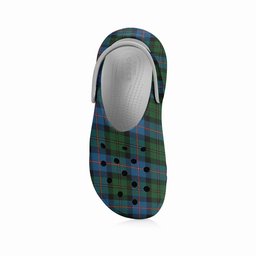 ScotsTee Shop Scottish MacNeil of Barra Chief Women's Tartan Height Increasing Clogs