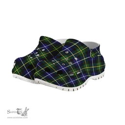 ScotsTee Shop Scottish MacNeill of Barra Modern Women's Tartan Height Increasing Clogs