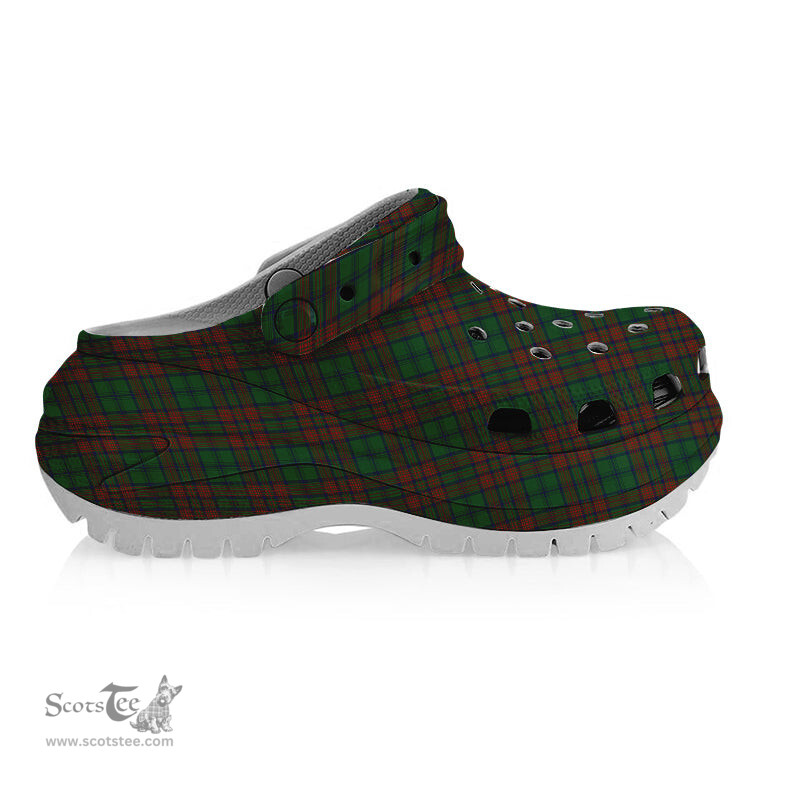 ScotsTee Shop Scottish Matheson Hunting Highland Society of London Women's Tartan Height Increasing Clogs