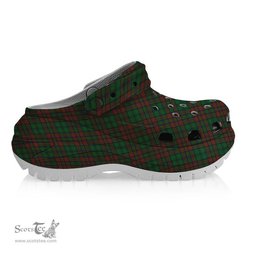 ScotsTee Shop Scottish Matheson Hunting Highland Society of London Women's Tartan Height Increasing Clogs