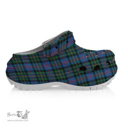 ScotsTee Shop Scottish McCallum of Berwick Ancient Women's Tartan Height Increasing Clogs