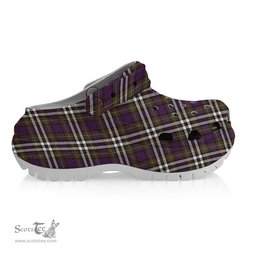 ScotsTee Shop Scottish McDonell of Glengarry Dress  Modern Women's Tartan Height Increasing Clogs