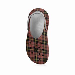 ScotsTee Shop Scottish McAlister of Skye Ancient Women's Tartan Height Increasing Clogs