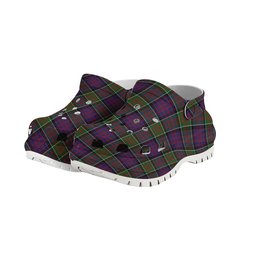ScotsTee Shop Scottish McDonald of Clan Ranald Modern Women's Tartan Height Increasing Clogs