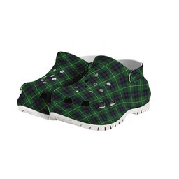 ScotsTee Shop Scottish McDonald of The Isles Women's Tartan Height Increasing Clogs