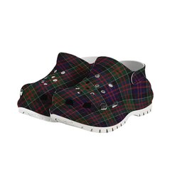 ScotsTee Shop Scottish McDonald of Clan Ranald Women's Tartan Height Increasing Clogs