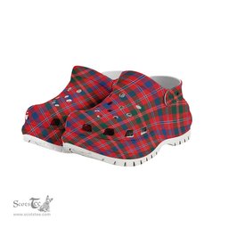 ScotsTee Shop Scottish McDonald of Glenaladale Modern Women's Tartan Height Increasing Clogs