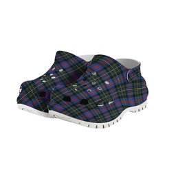 ScotsTee Shop Scottish McCallum of Berwick Modern Women's Tartan Height Increasing Clogs
