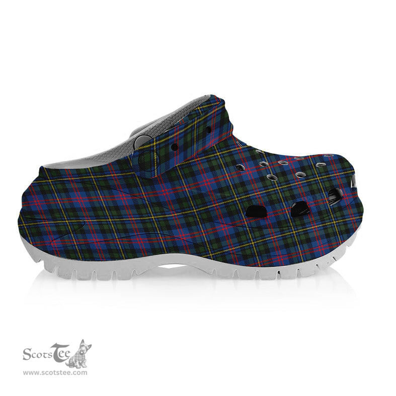 ScotsTee Shop Scottish McCallum of Berwick Modern Women's Tartan Height Increasing Clogs
