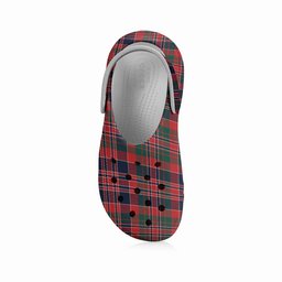 ScotsTee Shop Scottish McDonald of Boisdale Modern Women's Tartan Height Increasing Clogs