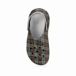 ScotsTee Shop Scottish McLeod of Harris Weathered Women's Tartan Height Increasing Clogs