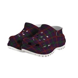 ScotsTee Shop Scottish Montgomrie or Montgomery of Eglinton Women's Tartan Height Increasing Clogs