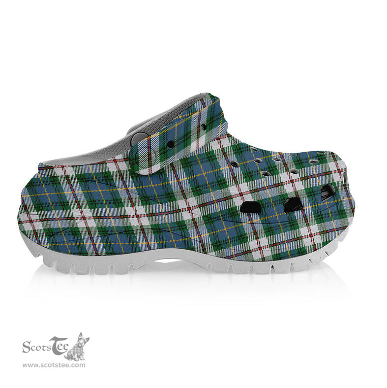 ScotsTee Shop Scottish McLeod Of Californian Ancient Women's Tartan Height Increasing Clogs