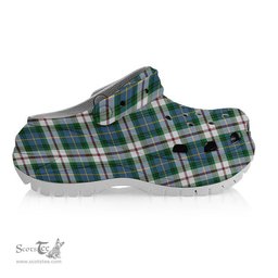 ScotsTee Shop Scottish McLeod Of Californian Ancient Women's Tartan Height Increasing Clogs