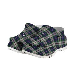 ScotsTee Shop Scottish McLeod Of Californian Women's Tartan Height Increasing Clogs