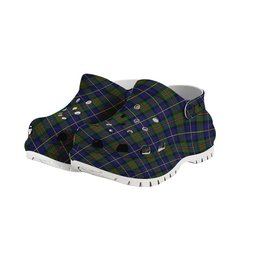 ScotsTee Shop Scottish McLeod of Harris Modern Women's Tartan Height Increasing Clogs