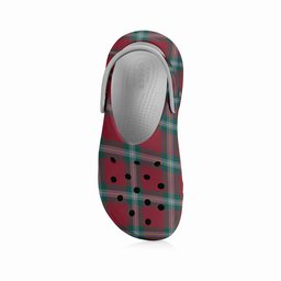 ScotsTee Shop Scottish McLaine of Loch Buie Modern Women's Tartan Height Increasing Clogs