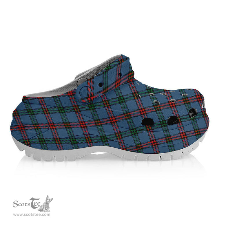ScotsTee Shop Scottish Montgomery of Ayrshire Ancient Women's Tartan Height Increasing Clogs