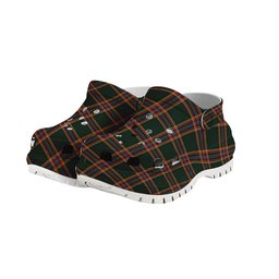 ScotsTee Shop Scottish Moran Family Ubique Women's Tartan Height Increasing Clogs