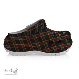 ScotsTee Shop Scottish Moran Family Ubique Women's Tartan Height Increasing Clogs