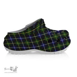 ScotsTee Shop Scottish McNeil of Barra Modern Women's Tartan Height Increasing Clogs
