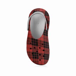 ScotsTee Shop Scottish McLeod of Raasay Ancient Women's Tartan Height Increasing Clogs