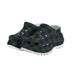 ScotsTee Shop Scottish McNeil of Colonsay Women's Tartan Height Increasing Clogs