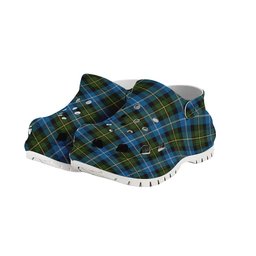 ScotsTee Shop Scottish McNeil of Barra Women's Tartan Height Increasing Clogs