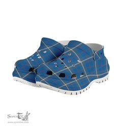 ScotsTee Shop Scottish McRae of America Ancient Women's Tartan Height Increasing Clogs