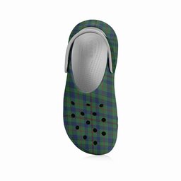 ScotsTee Shop Scottish Moncreiffe of Atholl Modern Women's Tartan Height Increasing Clogs