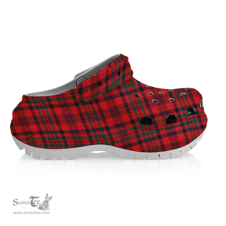 ScotsTee Shop Scottish Murray of Tullibardine Modern Women's Tartan Height Increasing Clogs