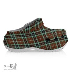ScotsTee Shop Scottish Thompson Society Hunting Modern Women's Tartan Height Increasing Clogs