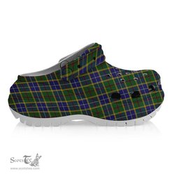 ScotsTee Shop Scottish Turnbull of Thornton Women's Tartan Height Increasing Clogs