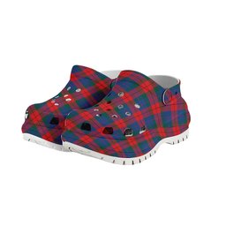ScotsTee Shop Scottish Skene of Cromar Modern Women's Tartan Height Increasing Clogs