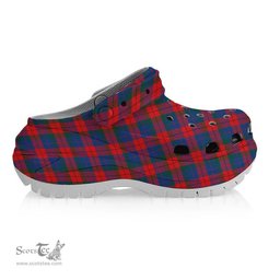 ScotsTee Shop Scottish Skene of Cromar Modern Women's Tartan Height Increasing Clogs