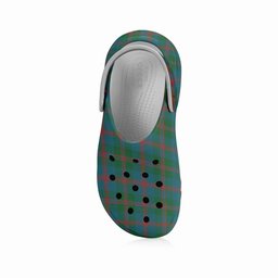 ScotsTee Shop Scottish Robertson of Struan Ancient Women's Tartan Height Increasing Clogs