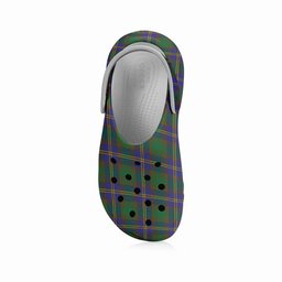 ScotsTee Shop Scottish Strange of Balkaskie SC Women's Tartan Height Increasing Clogs