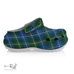 ScotsTee Shop Scottish Shaw of Carolina Ancient Women's Tartan Height Increasing Clogs