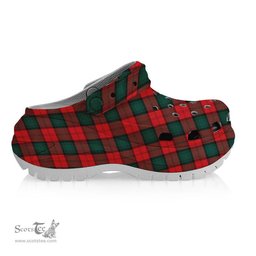 ScotsTee Shop Scottish Stewart of Atholl Modern Women's Tartan Height Increasing Clogs