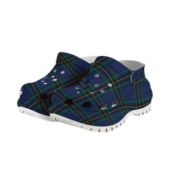 ScotsTee Shop Scottish Murray of Elibank Modern Women's Tartan Height Increasing Clogs