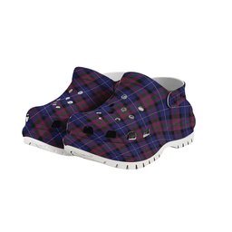 ScotsTee Shop Scottish Pride of Scotland Women's Tartan Height Increasing Clogs