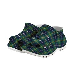 ScotsTee Shop Scottish Turnbull Hunting Modern Clan Women's Tartan Height Increasing Clogs