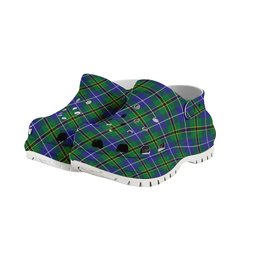 ScotsTee Shop Scottish Turnbull Hunting SC Women's Tartan Height Increasing Clogs