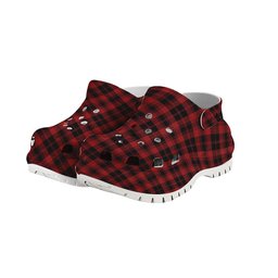 ScotsTee Shop Scottish Murray of Ochtertyre Women's Tartan Height Increasing Clogs