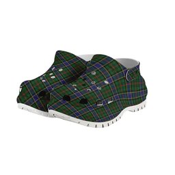 ScotsTee Shop Scottish Ogilvie of Inverarity Wilsons_ Women's Tartan Height Increasing Clogs