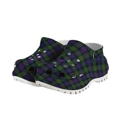 ScotsTee Shop Scottish Murray of Atholl Women's Tartan Height Increasing Clogs