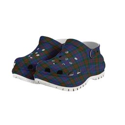 ScotsTee Shop Scottish Stewart of Appin 2 Women's Tartan Height Increasing Clogs